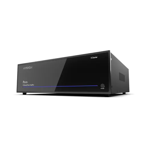 AudioControl Hyperion Penta – Frontansicht von rechts