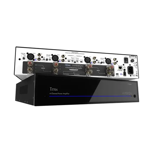 AudioControl Hyperion Tetra – Front- und Rückansicht übereinander