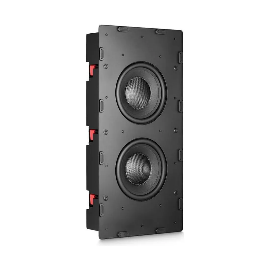 Miller & Kreisel IW28S – der schlanke Einbausubwoofer mit doppeltem 8-Zoll-Treiber für unsichtbaren Tiefbass