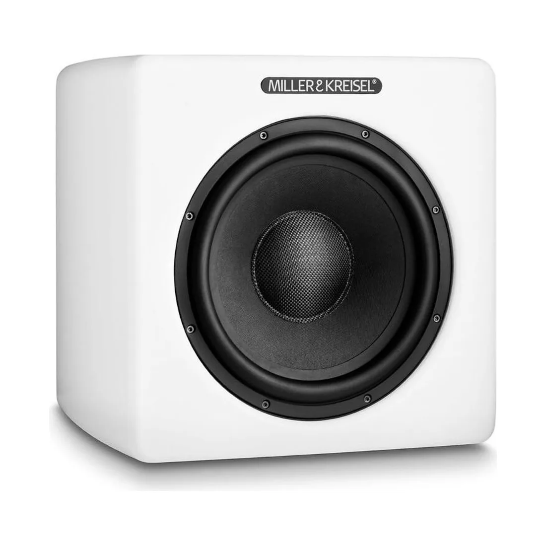 Miller & Kreisel V10+ – der kompakte Würfel-Subwoofer für tiefen, präzisen Bass im Wohnraum