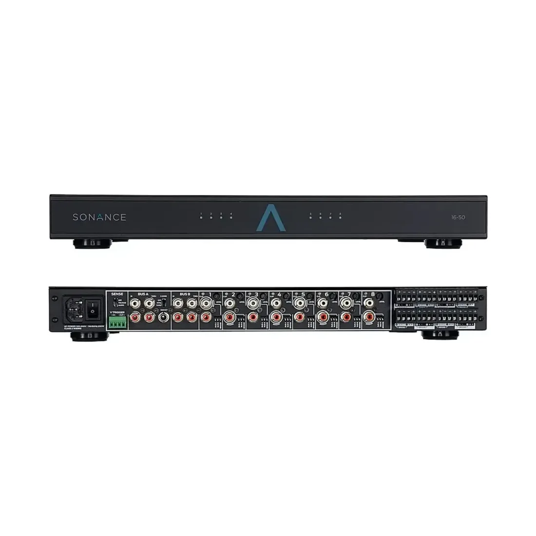 Sonamp 16-50 – sechzehn Kanäle für acht Stereozonen auf 1 HE