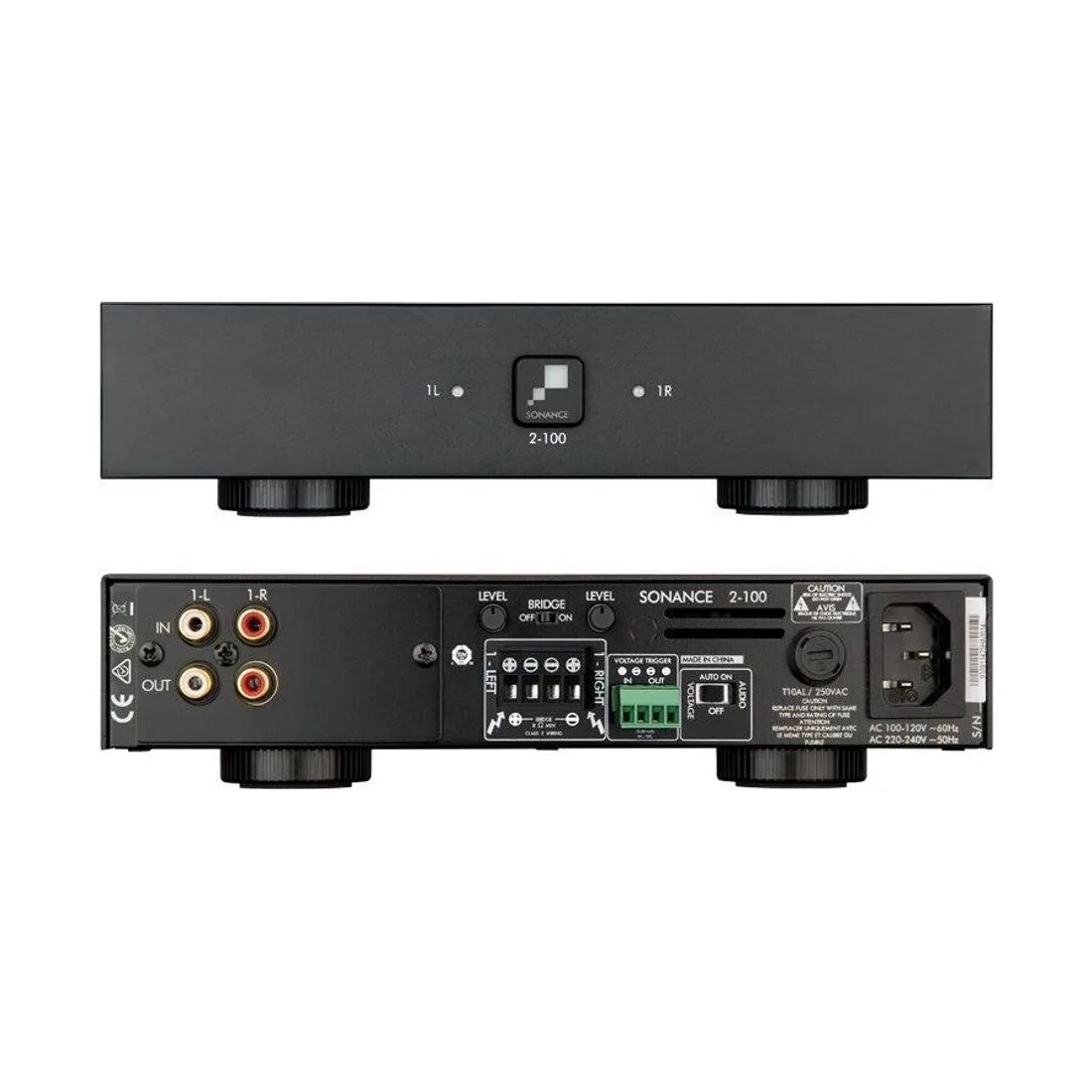 Sonance Sonamp 2-100 – der robuste Stereo-Endverstärker mit 100 Watt pro Kanal