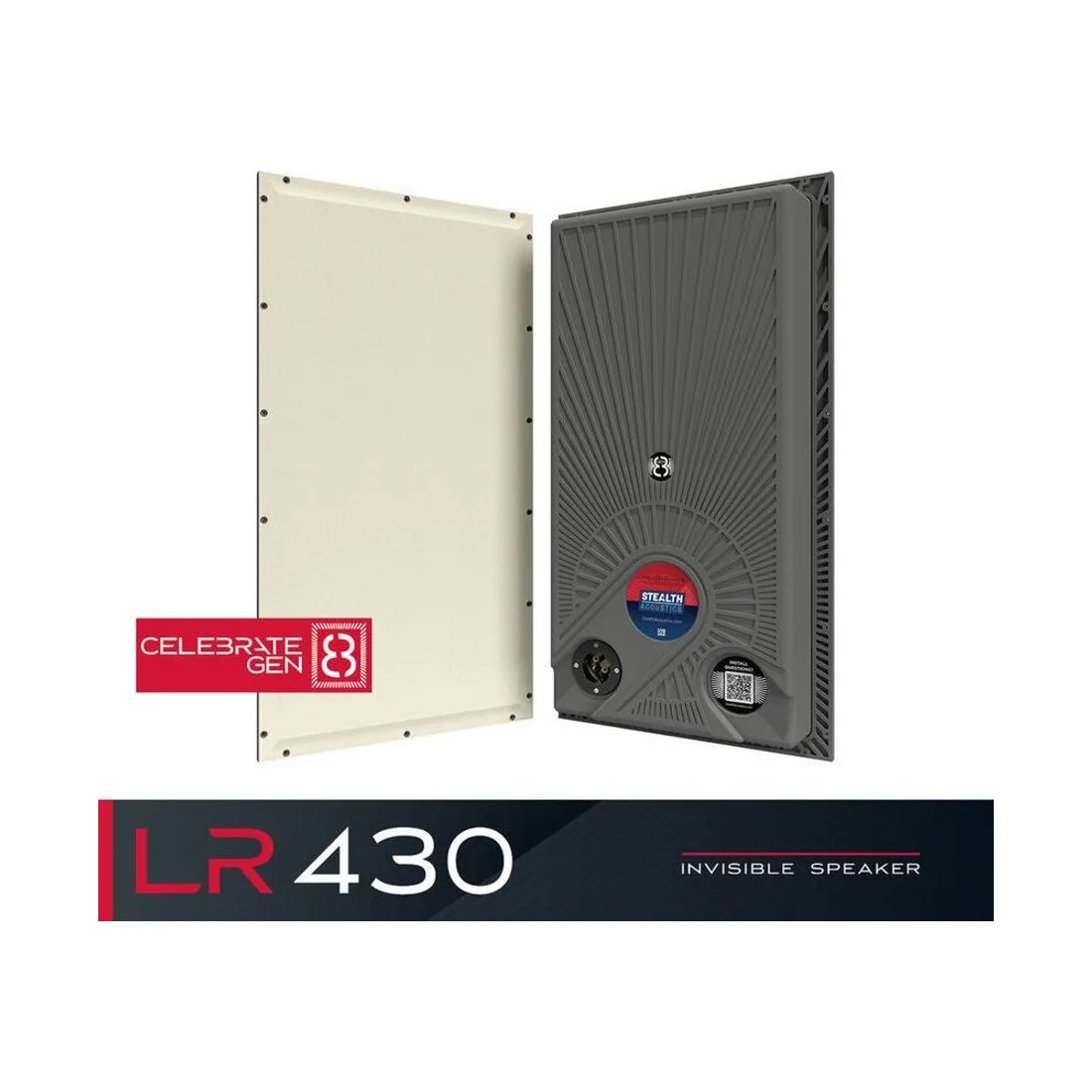 Stealth Acoustics LR430 – das unsichtbare Spitzenmodell mit doppeltem 8-Zoll-Bass
