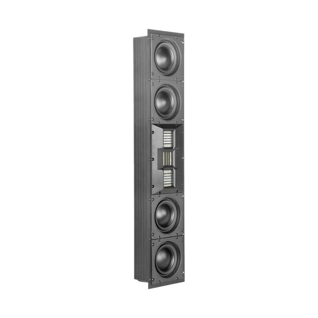 Wisdom Audio SAGE P38i – die aufrechte Einbau-Punktquelle mit vier Tieftönern für große Räume