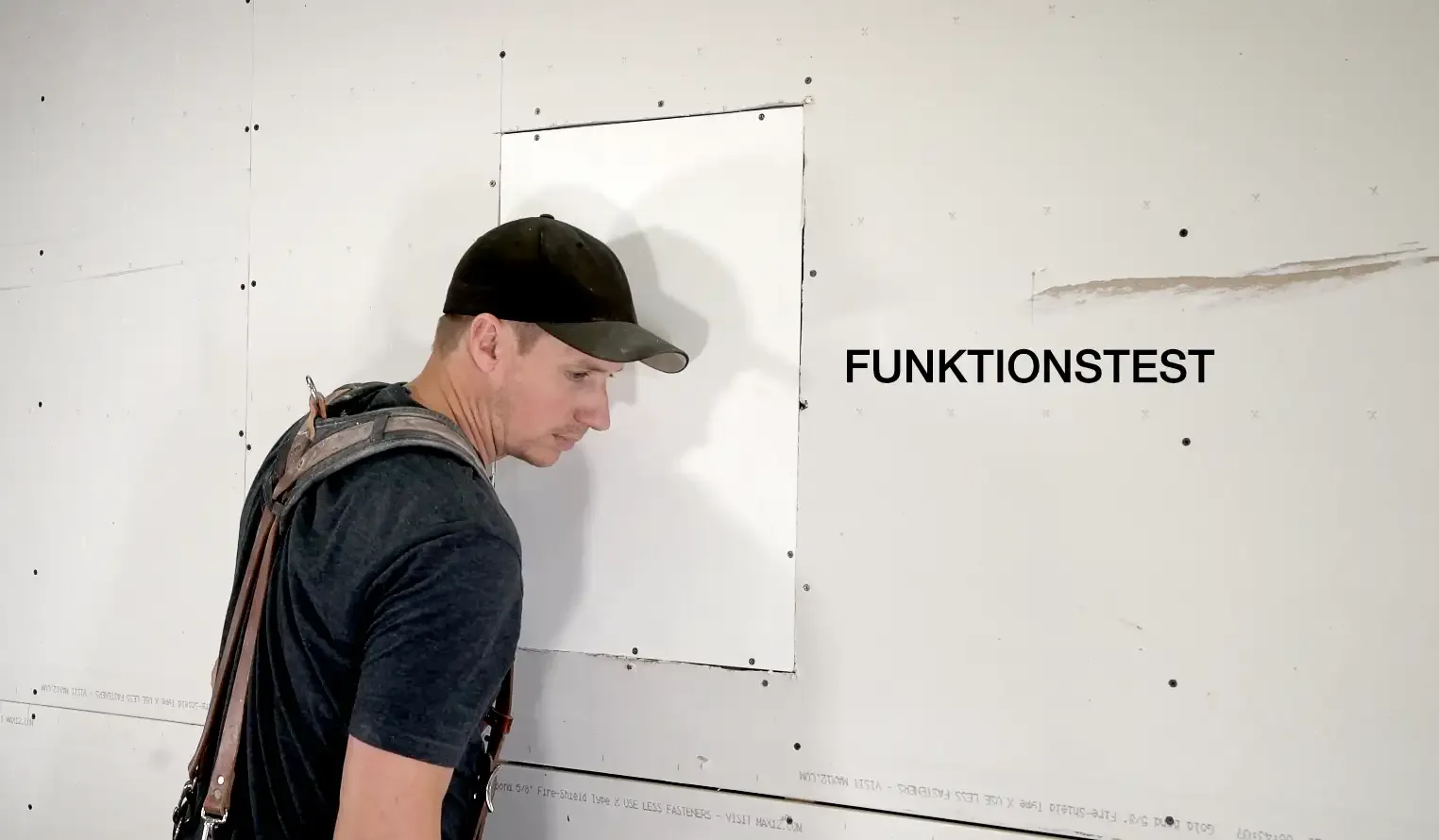 Über den vollen Frequenzbereich einen Funktionstest durchführen.