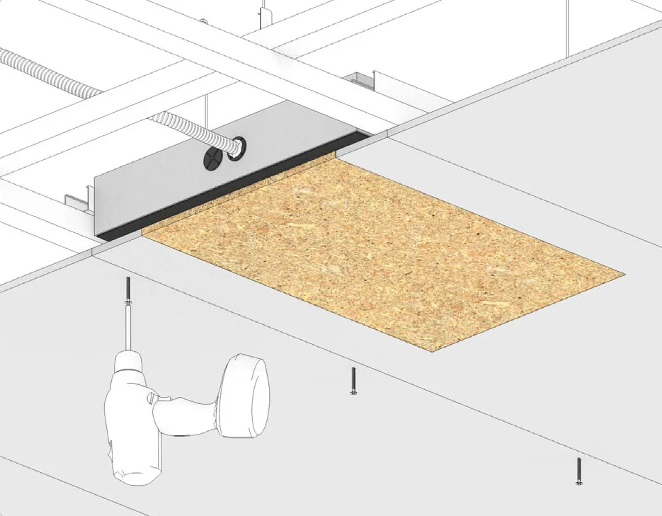 Einbau der BS Dryboxx Invisible – D-05