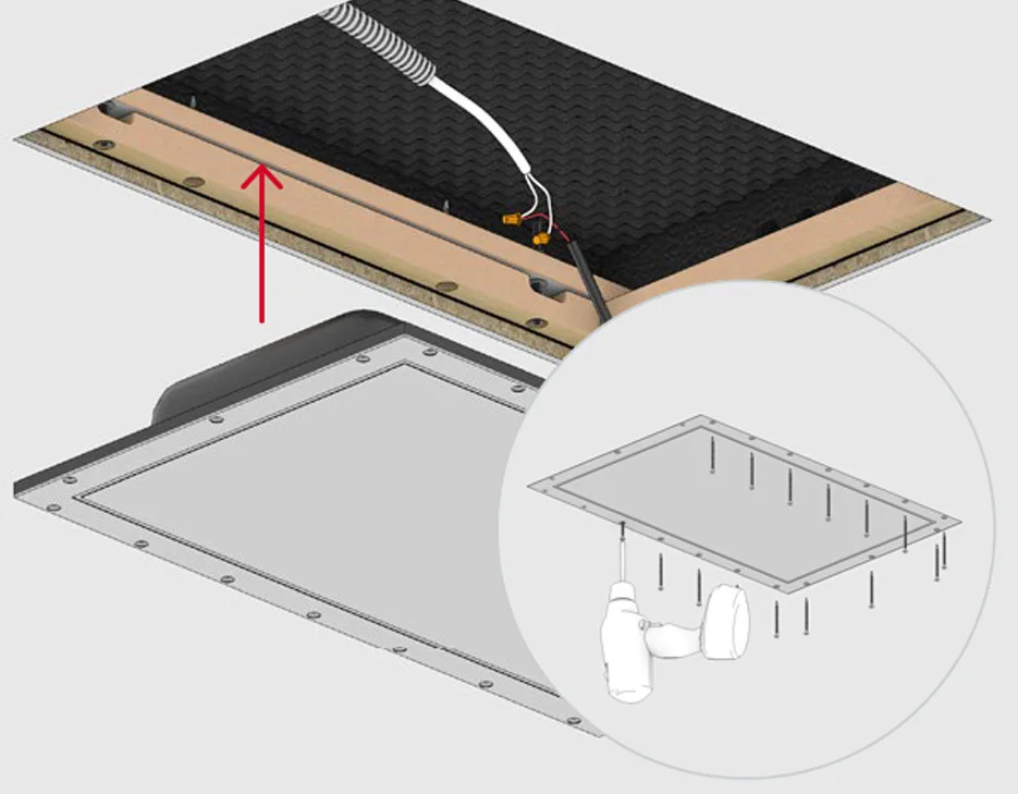 Einbau der BS Euroboxx Invisible – E-10